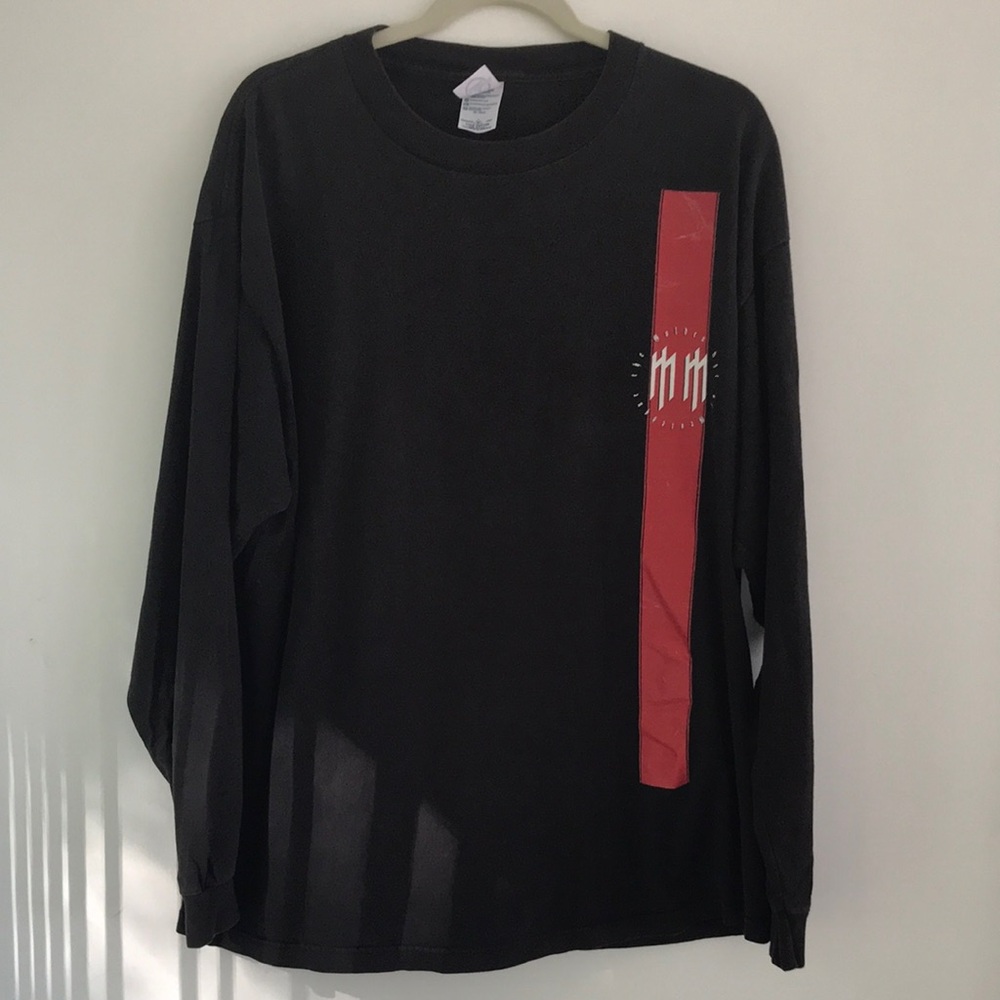 Vintage 2002 Marilyn Manson The Golden Age of Grotesque Long Sleeve Shirt XL